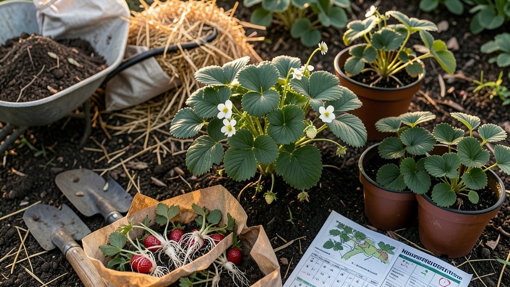 When Do You Plant Strawberries in Michigan: Cold-Hardy Varieties & Microclimate Timing