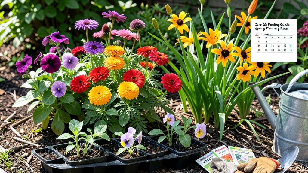 When to Plant Flowers in Zone 6B: Frost Dates by Month for Perfect Blooms