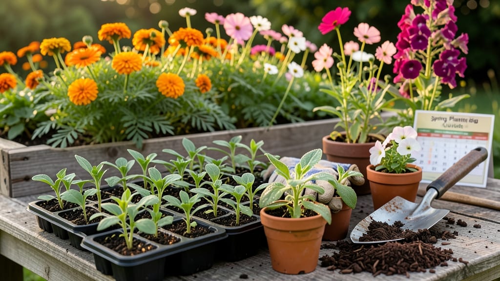 When to Plant Annuals in Maryland: Frost-Free Timeline by County Heat Zones