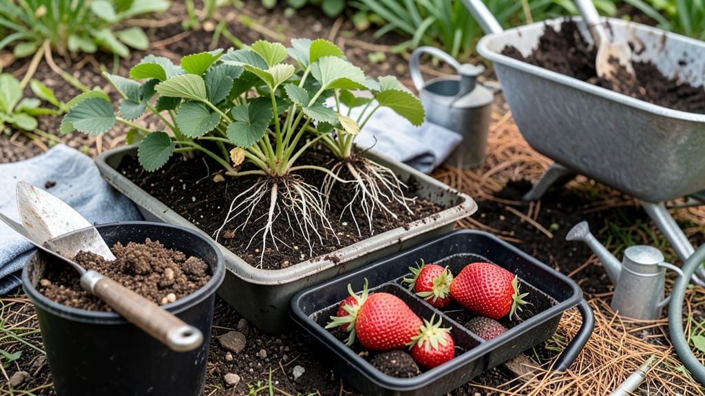 When to Plant Bare Root Strawberries in Zone 8: Chill Hours and Soil Warmth Guide