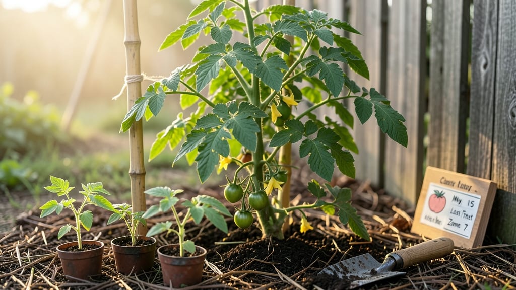 When to Plant Tomatoes in NC: Soil Temp & Frost Date Math for Zero-Fail Growth